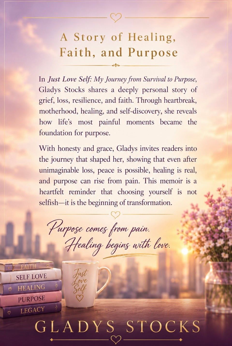 Just Love Self: My Journey from Survival to Purpose Memoir (Preorder)